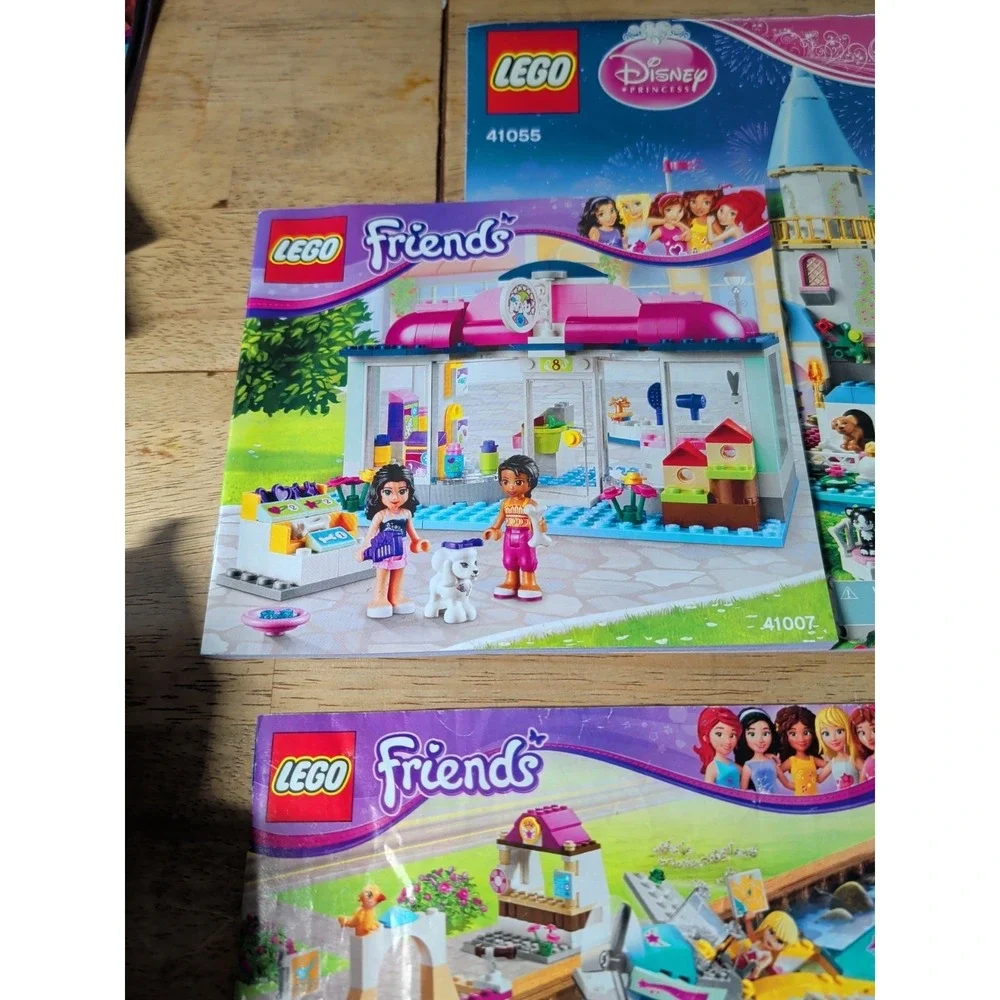 LEGO FRIENDS Instruction Manuals: Lot of 16 Booklets, 41007 41055 3063 And More